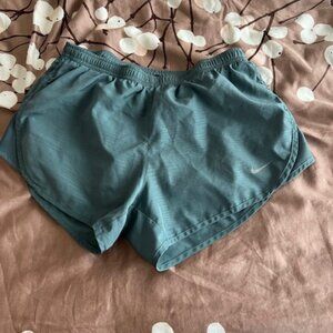Nike running shorts dry-fit / size s / green-blue